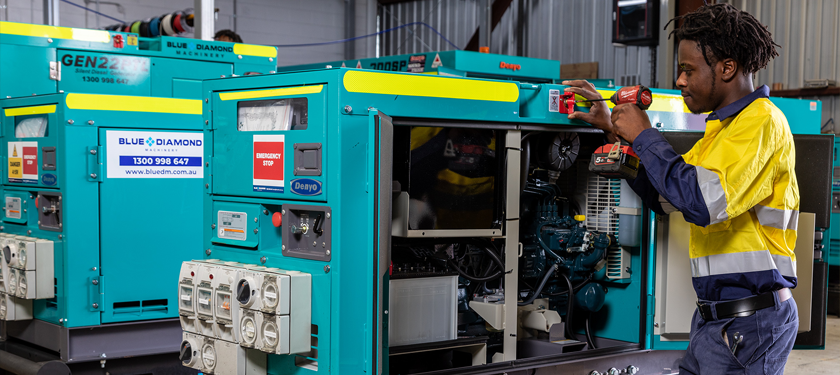 Generator installation