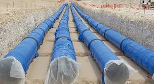 Water pipeline and storage
